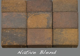 Native Blend thin veneer pavers