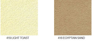 419 Light Toast & 418 Egyptian Sand