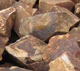 Baja Red  4-6, 6-9 inch boulders