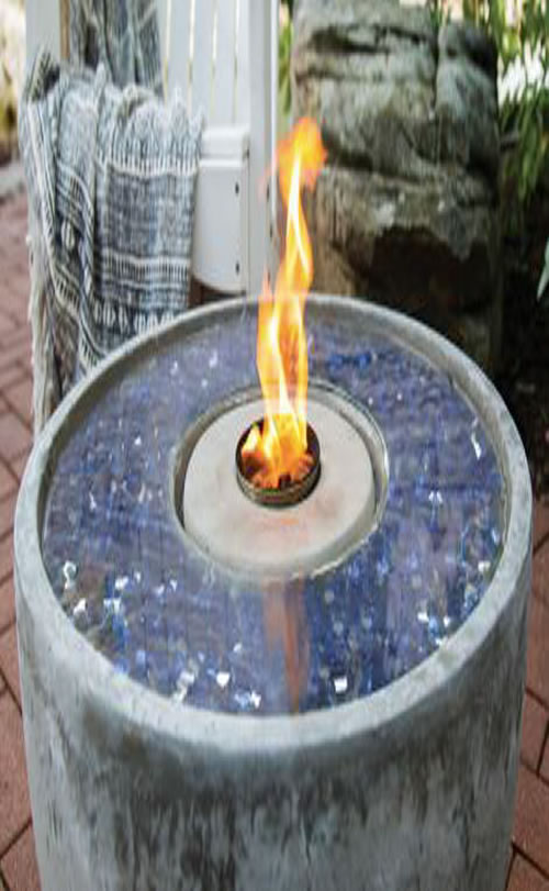 Fire water bowl